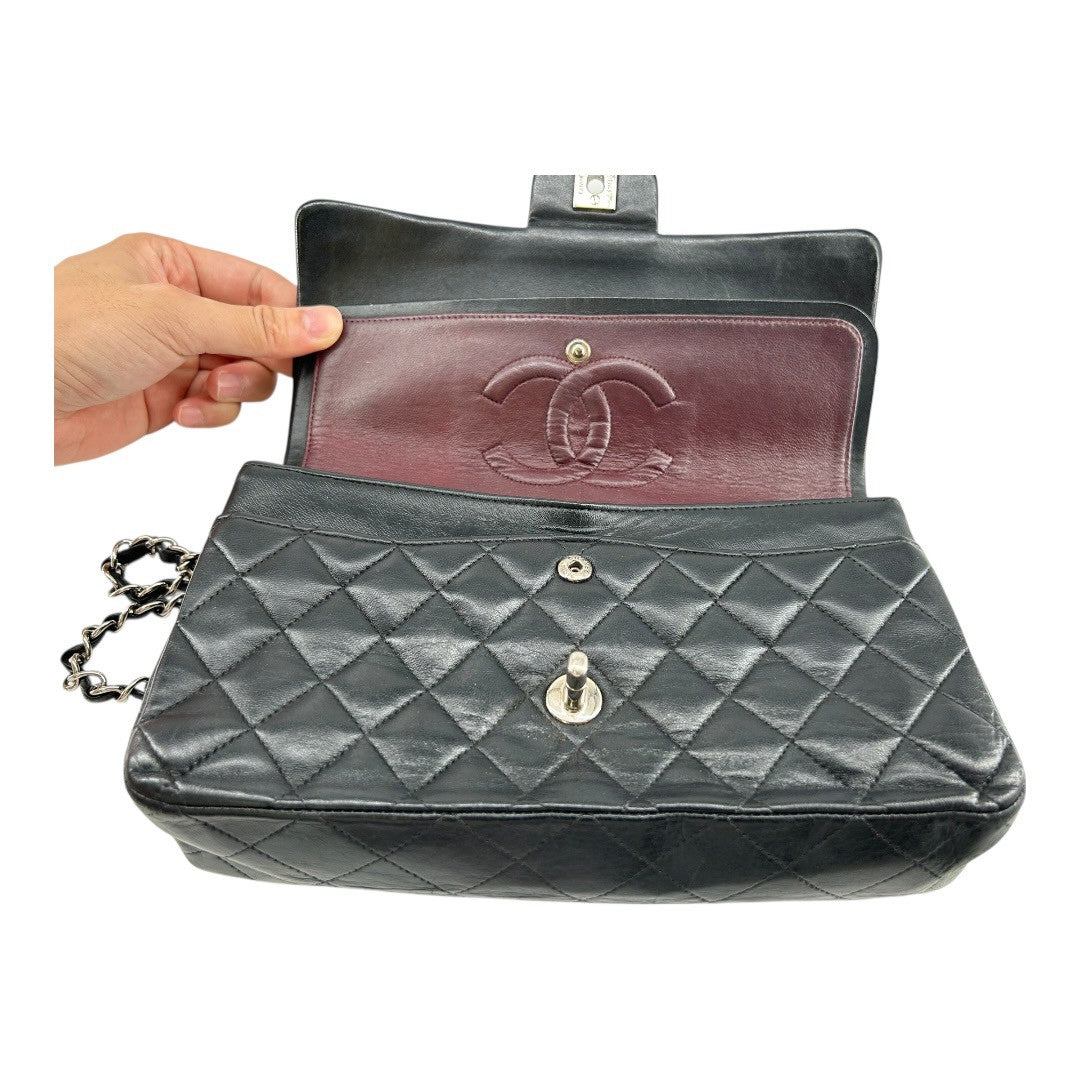 CHANEL Chain Shoulder Bag Matelasse Lambskin