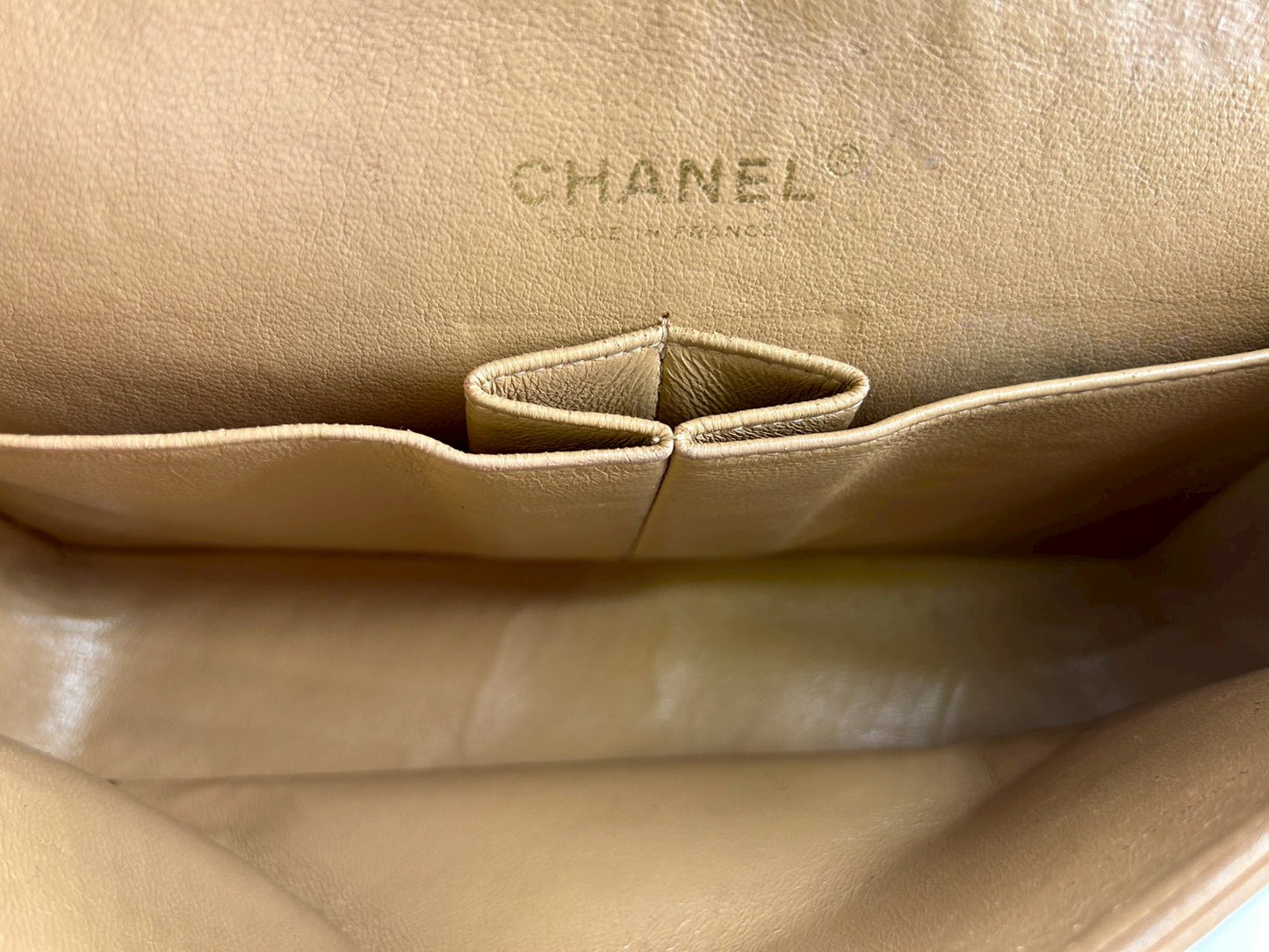 CHANEL Women's Chain Shoulder Bag with Double Flap, Lambskin