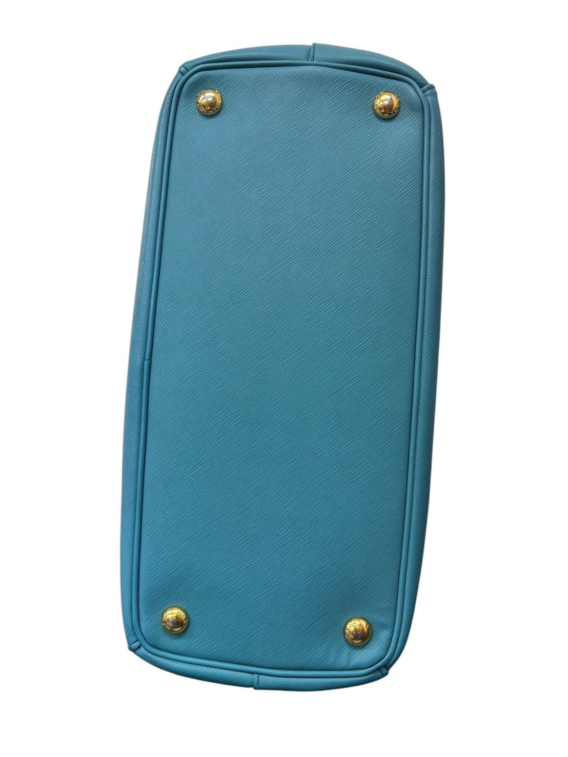 PRADA Galleria Sky Blue Shoulder bags