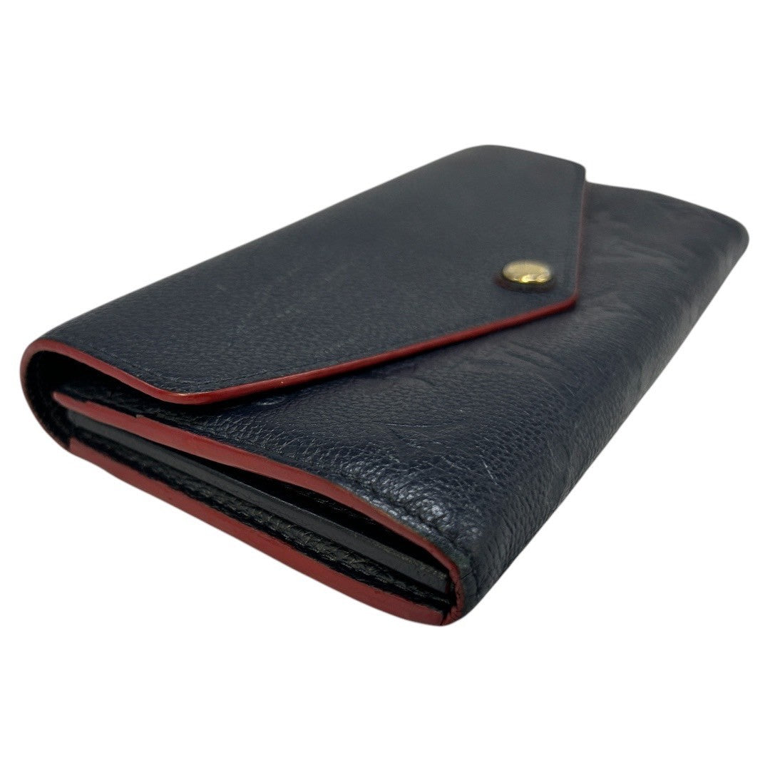 Louis Vuitton wallet Amplant Marine Rouge