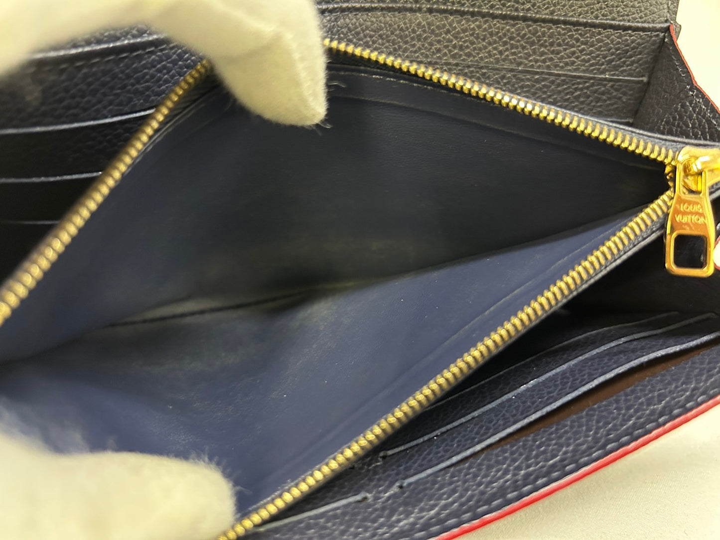 Louis Vuitton wallet Amplant Marine Rouge