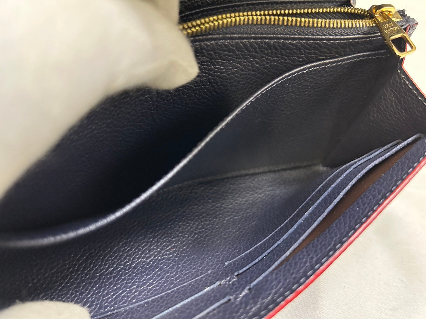 Louis Vuitton wallet Amplant Marine Rouge