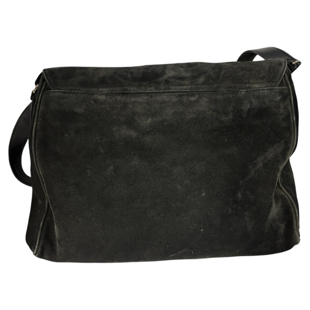 CHANEL suede Messenger Bag