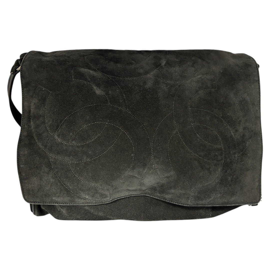 CHANEL suede Messenger Bag