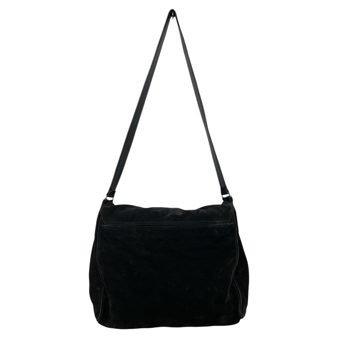 CHANEL suede Messenger Bag
