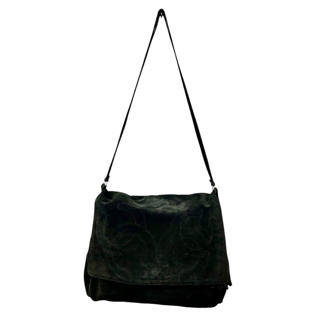 CHANEL suede Messenger Bag
