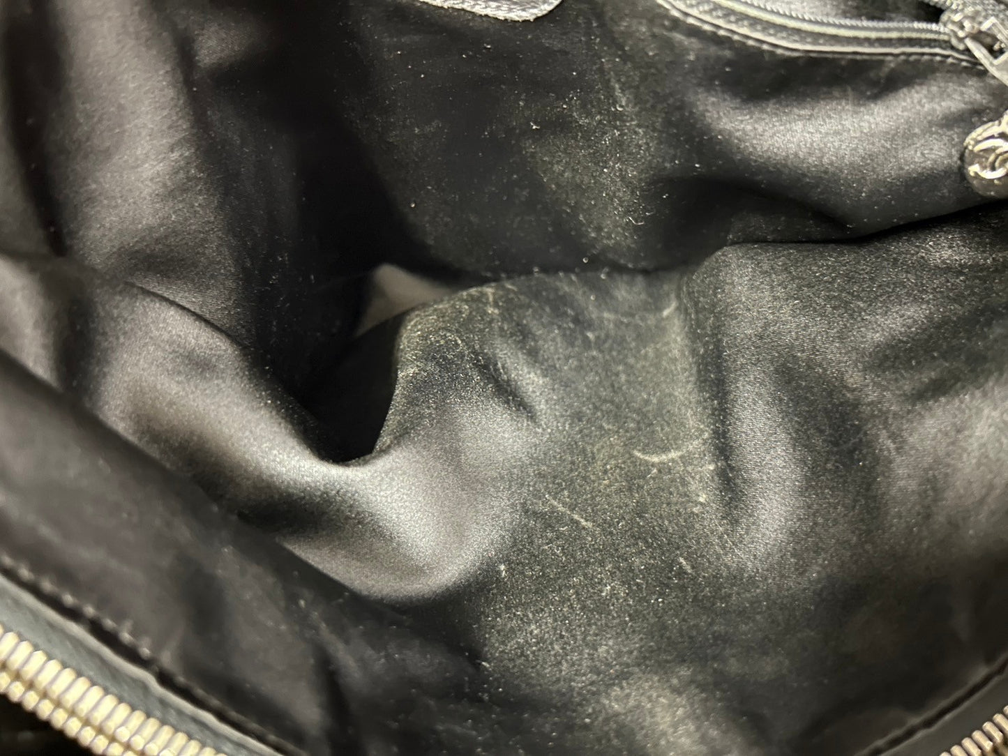 CHANEL suede Messenger Bag