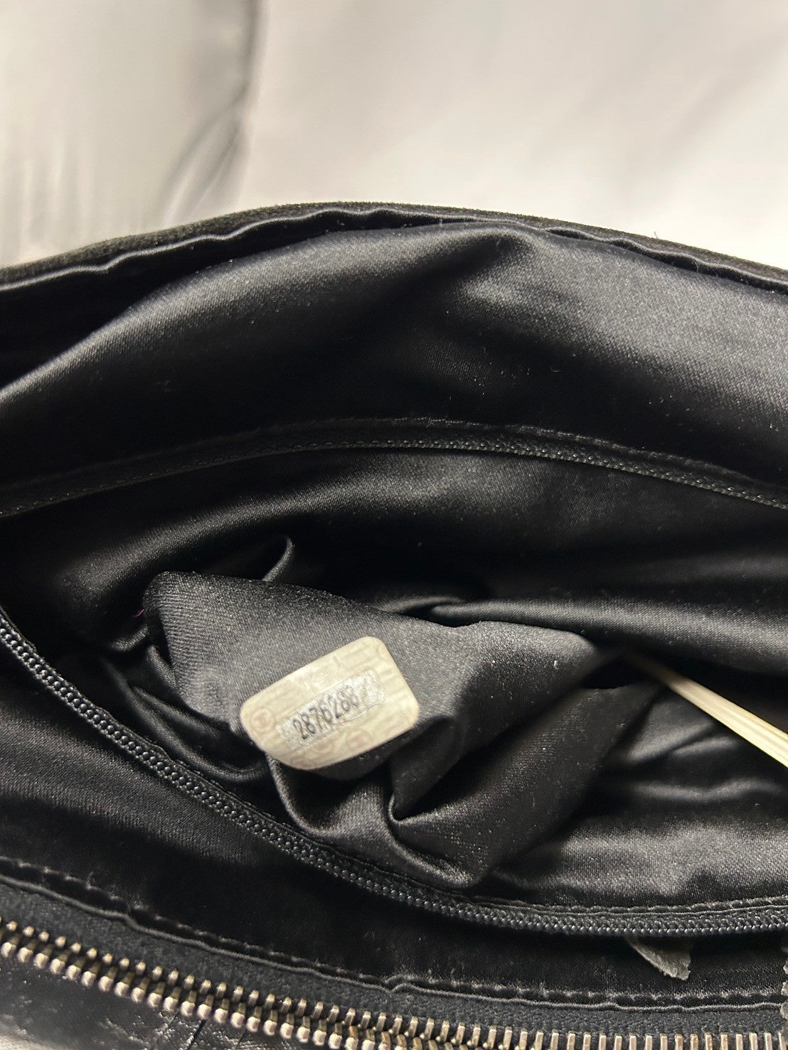 CHANEL suede Messenger Bag