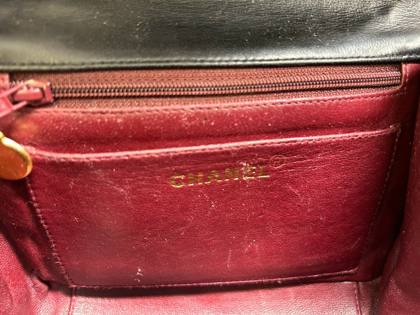 CHANEL Matelassé lambskin Handbags