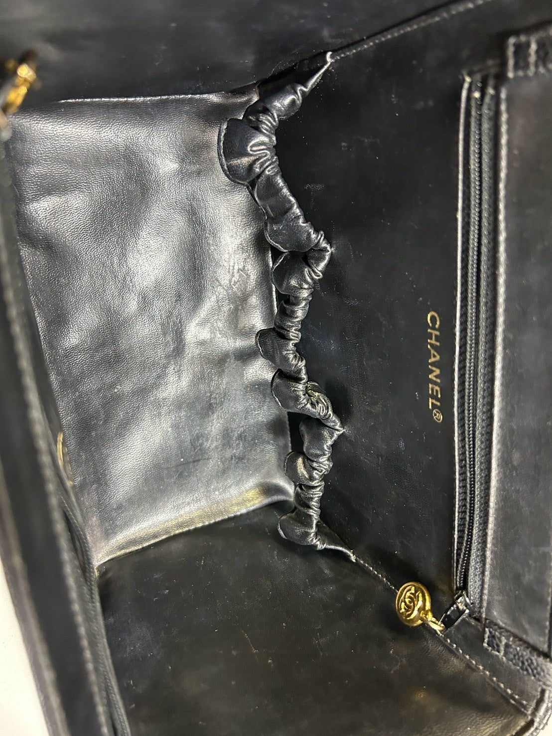 CHANEL Vanity Bag Black