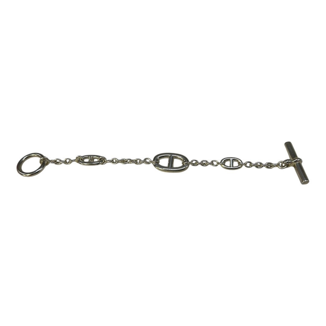 HERMES bracelet Silver Bangles