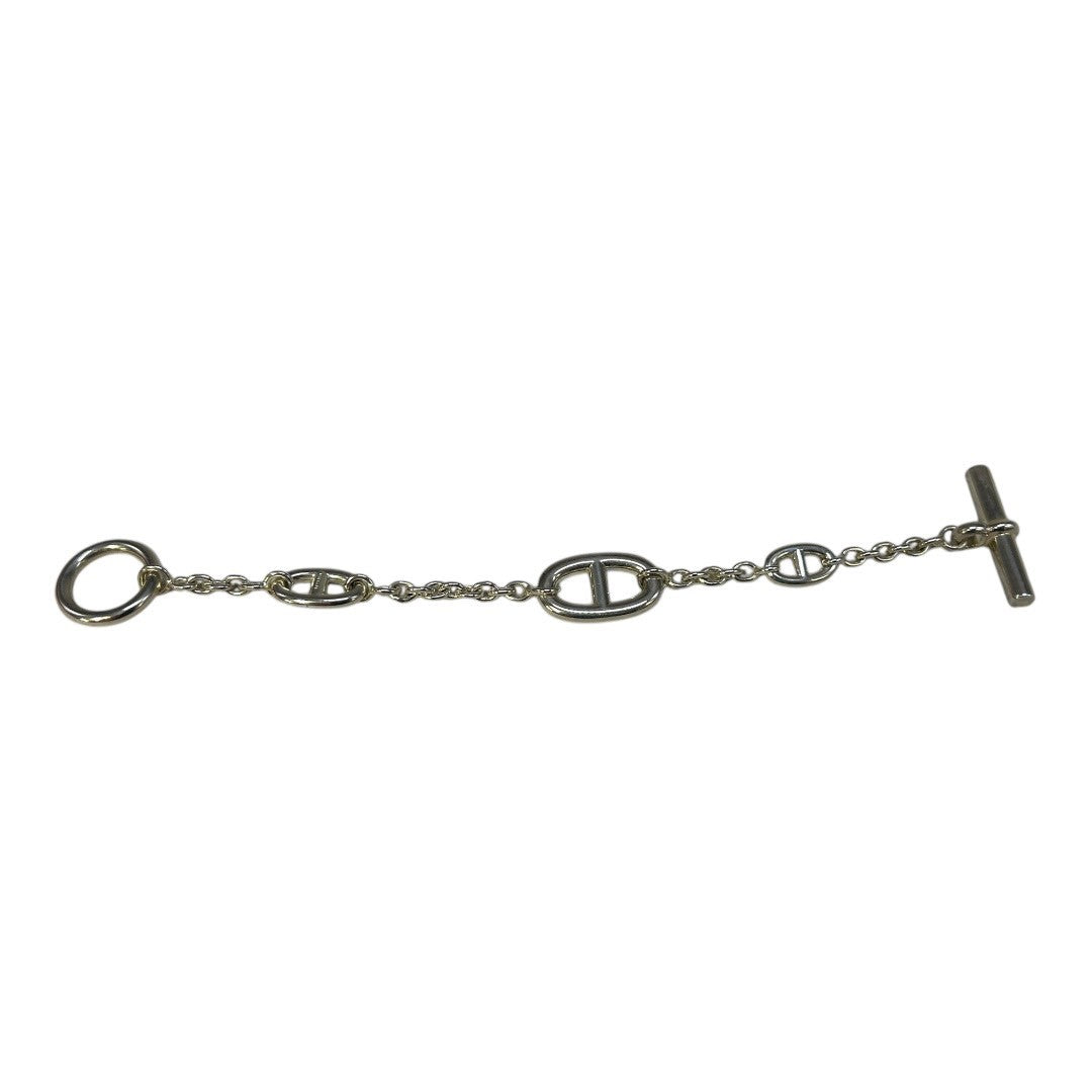 HERMES bracelet Silver Bangles