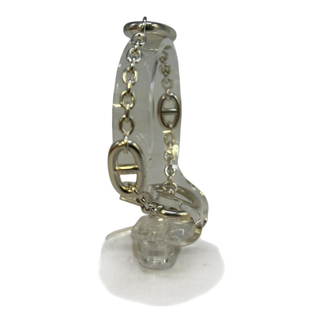 HERMES bracelet Silver Bangles