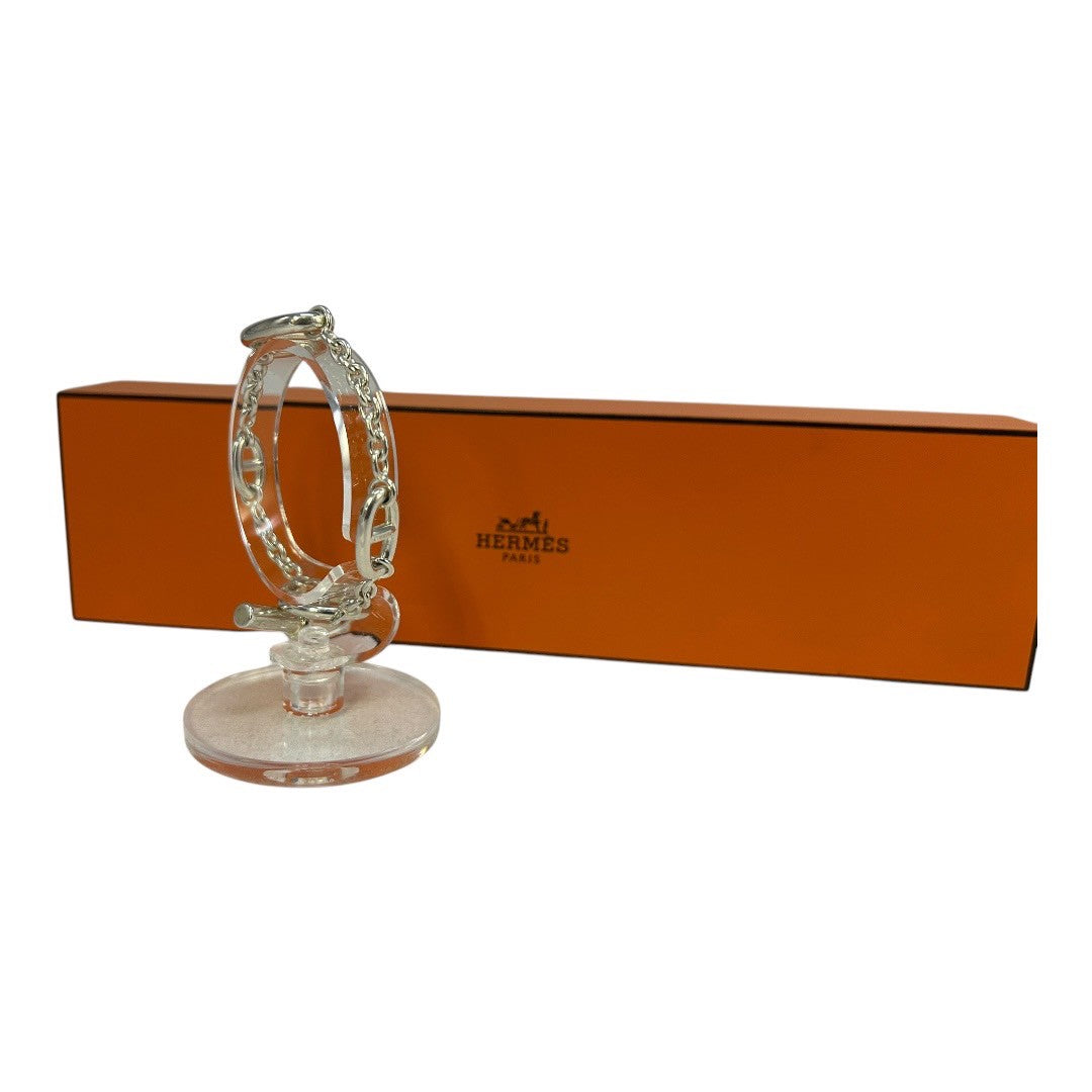 HERMES bracelet Silver Bangles
