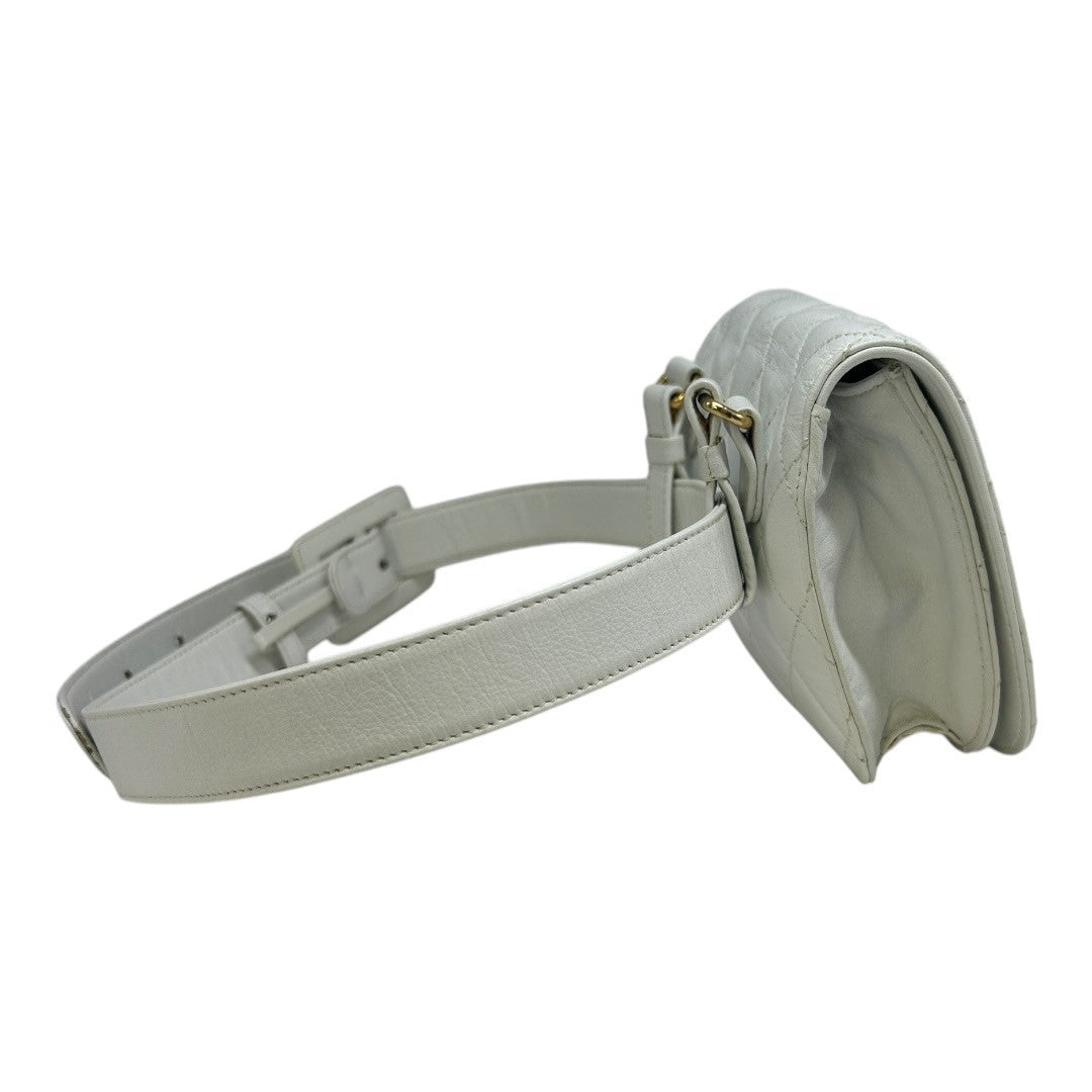 CHANEL Waist Bag white