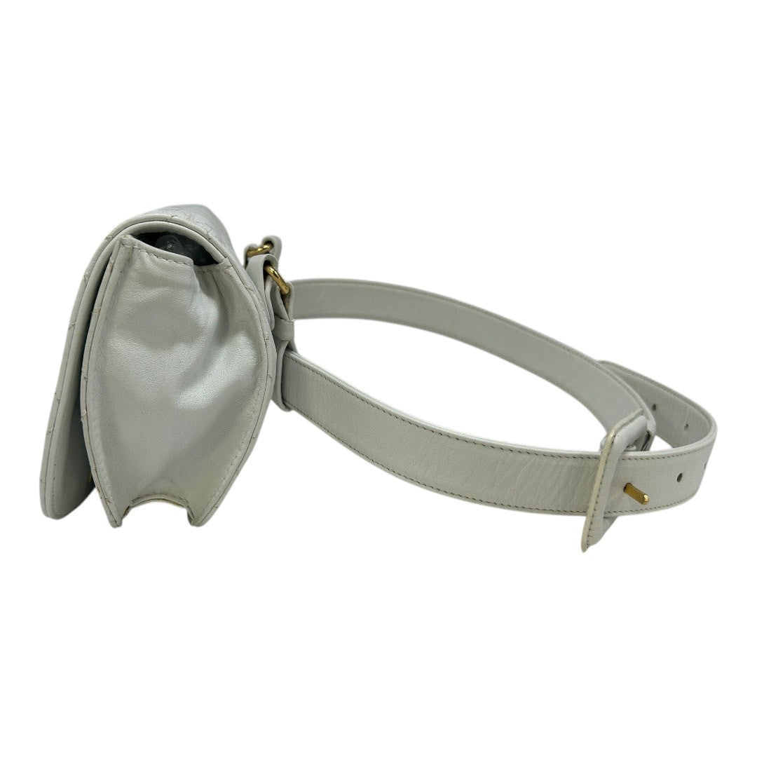 CHANEL Waist Bag white