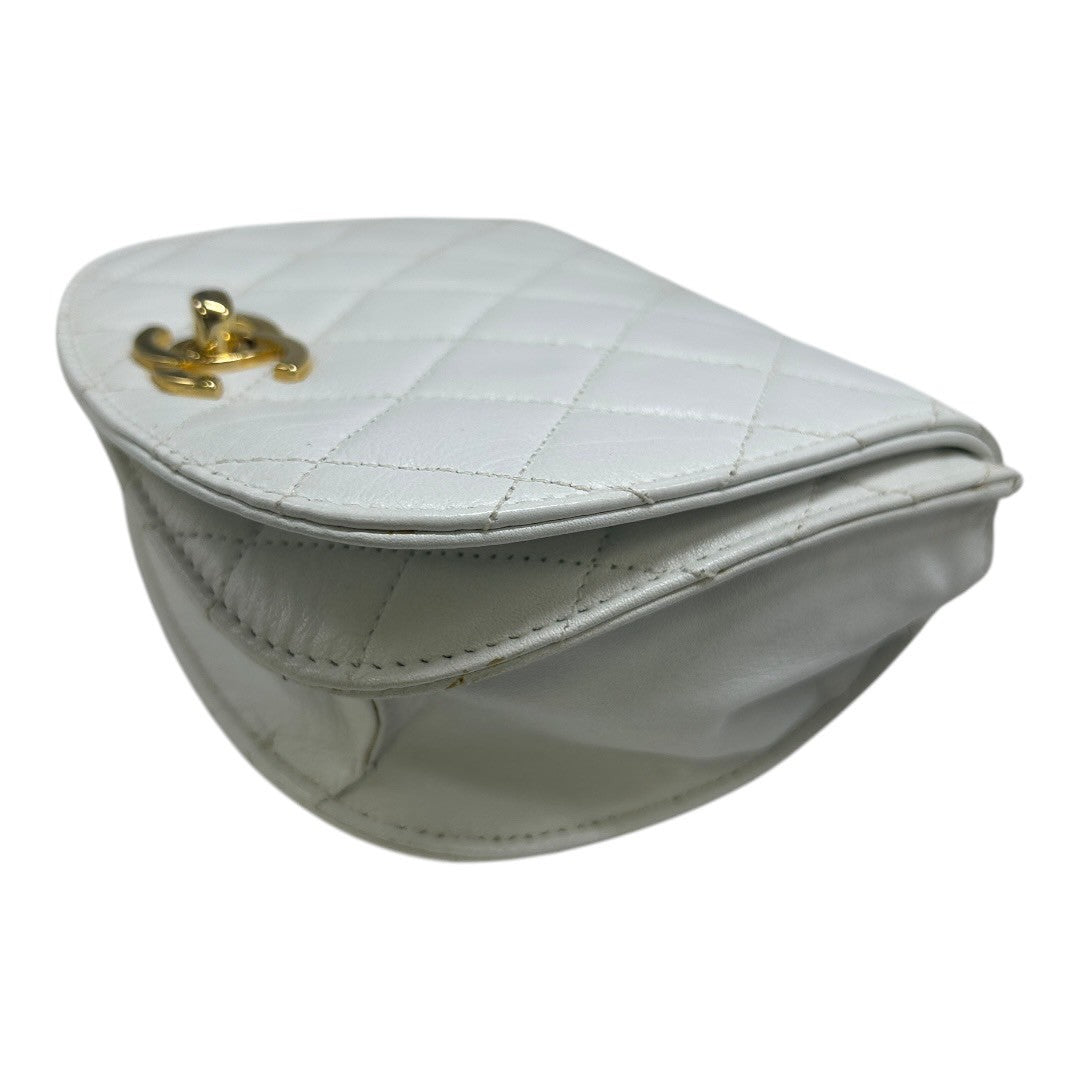 CHANEL Waist Bag white