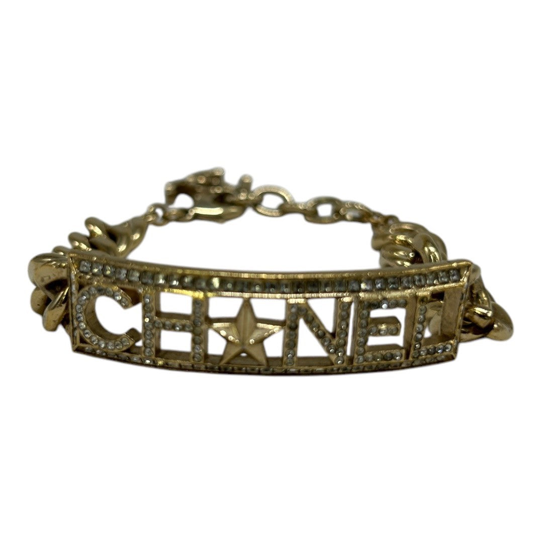 CHANEL bracelet Gold Color