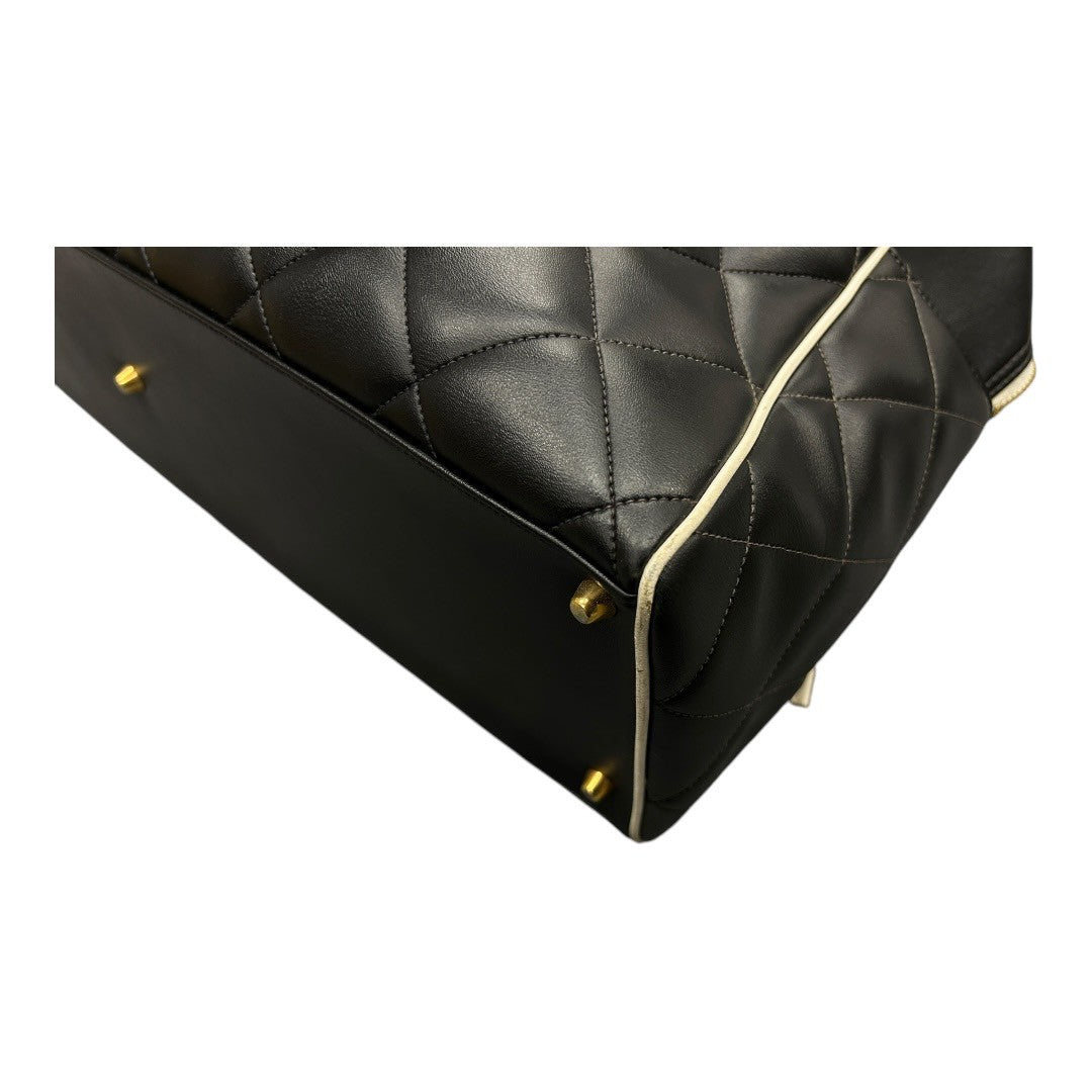 CHANEL Boston bag Matelassé