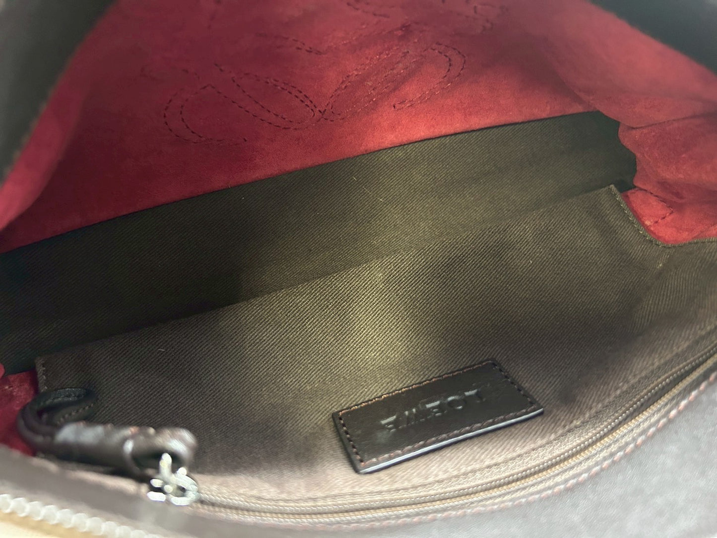 LOEWE suede Shoulder bags