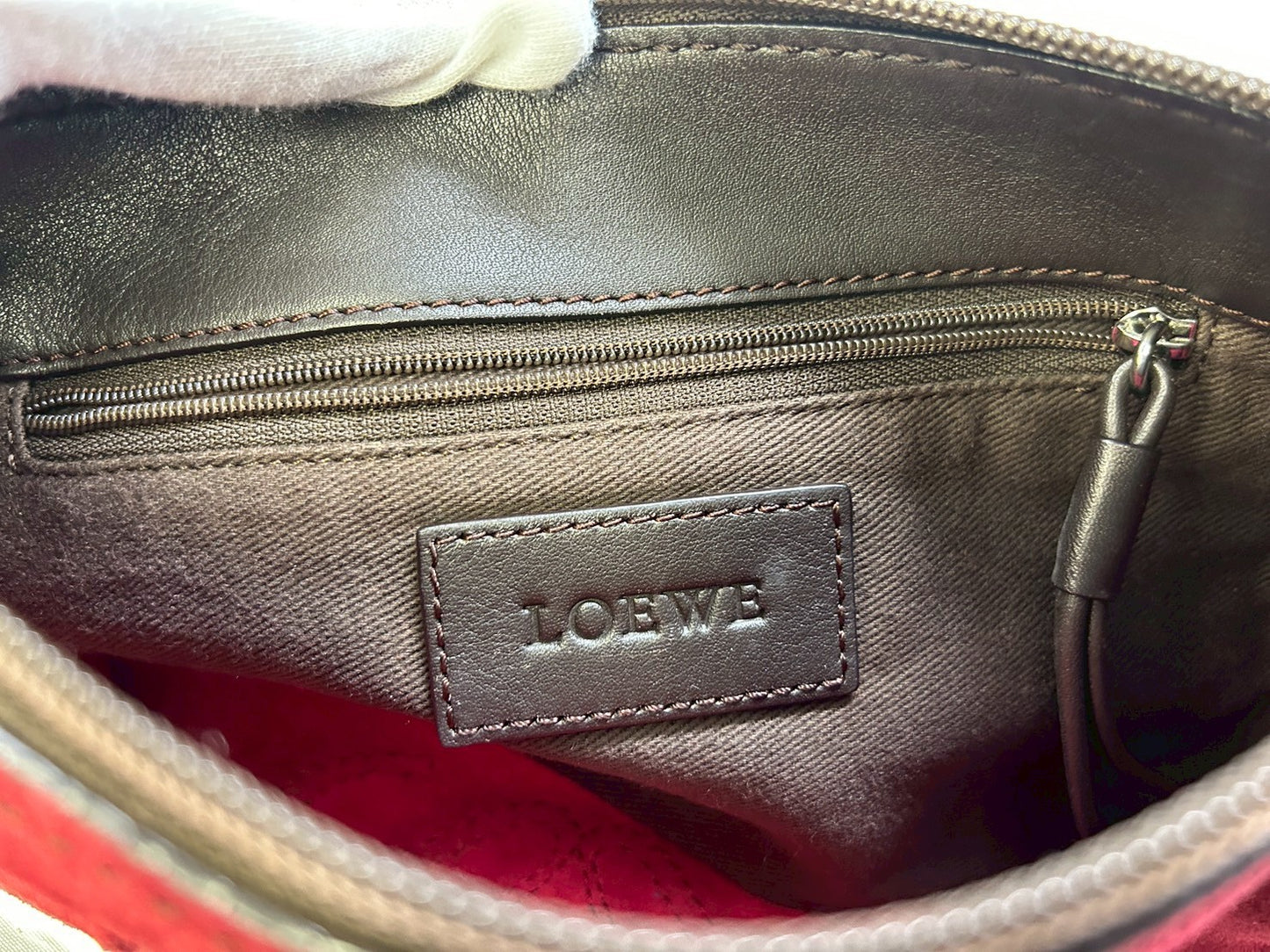 LOEWE suede Shoulder bags