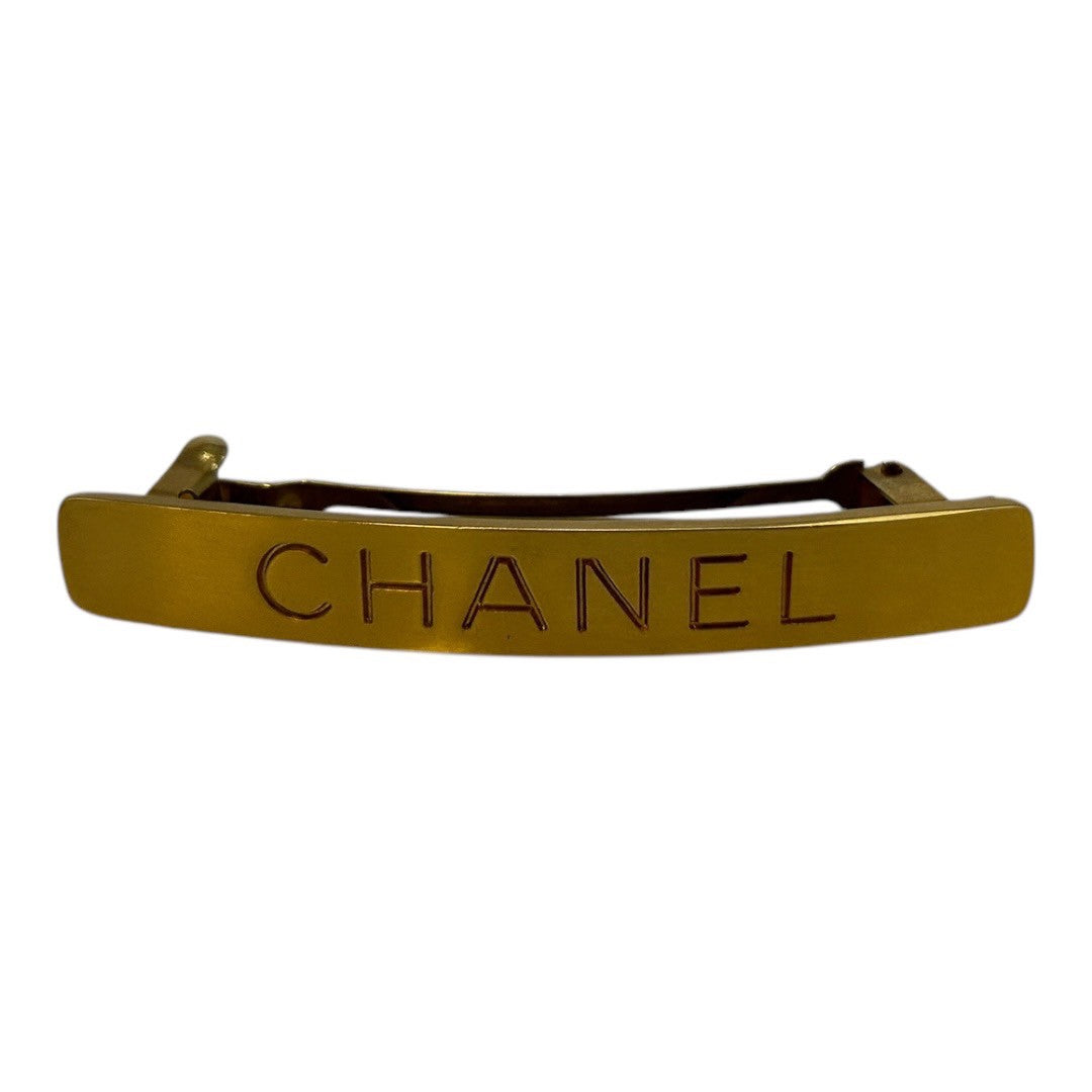 CHANEL Hair Accessories Gold Color