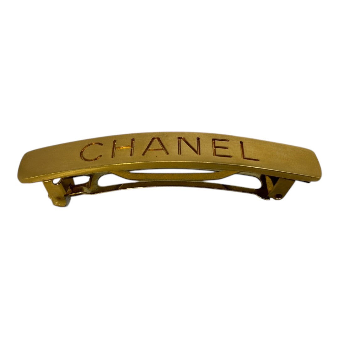 CHANEL Hair Accessories Gold Color