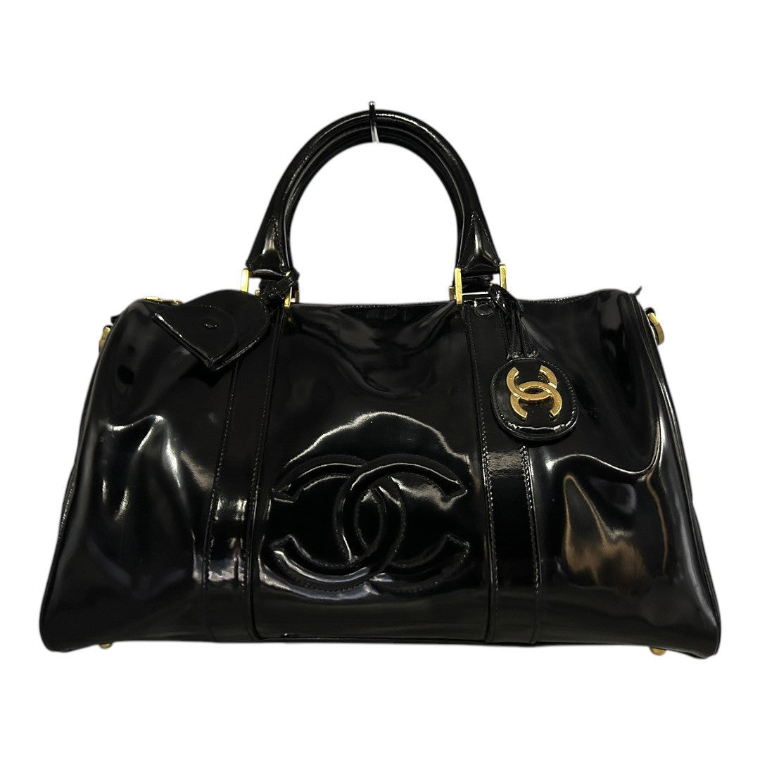 CHANEL enamel bag