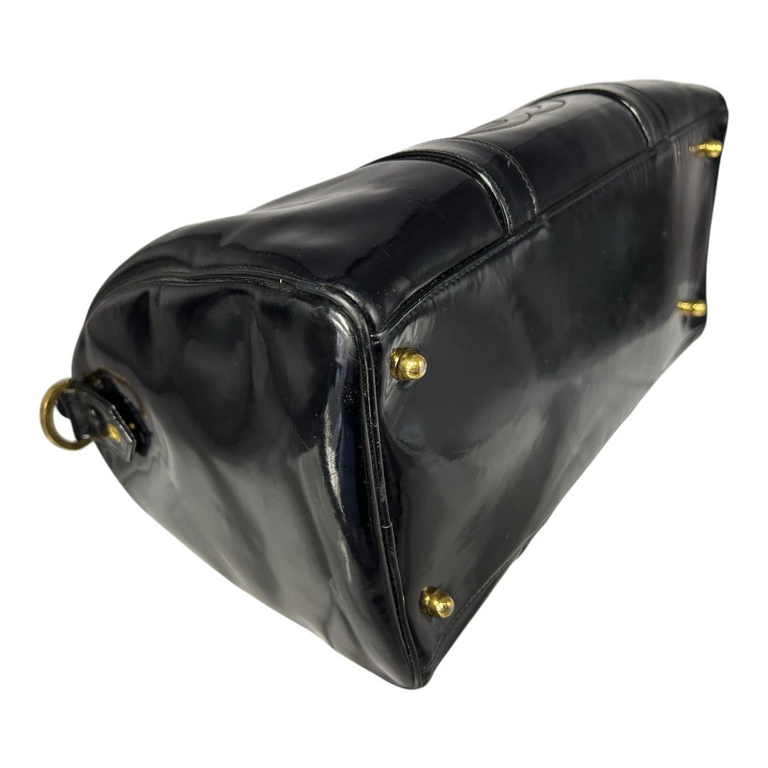 CHANEL enamel bag