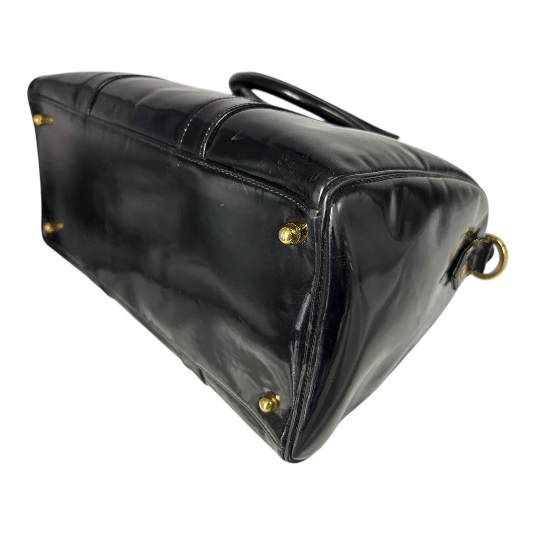 CHANEL enamel bag