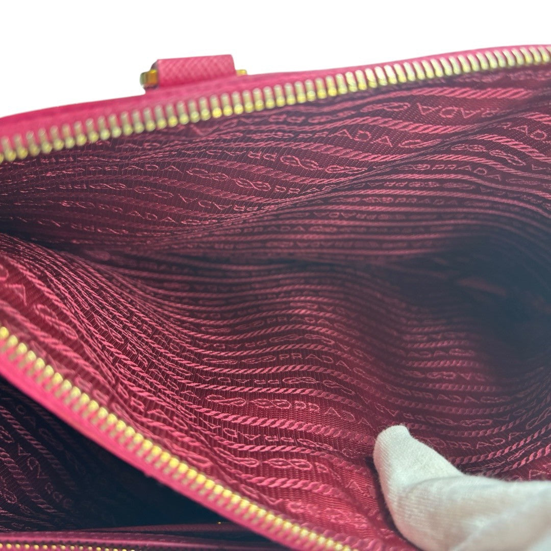 PRADA Saffiano Shoulder bags pink