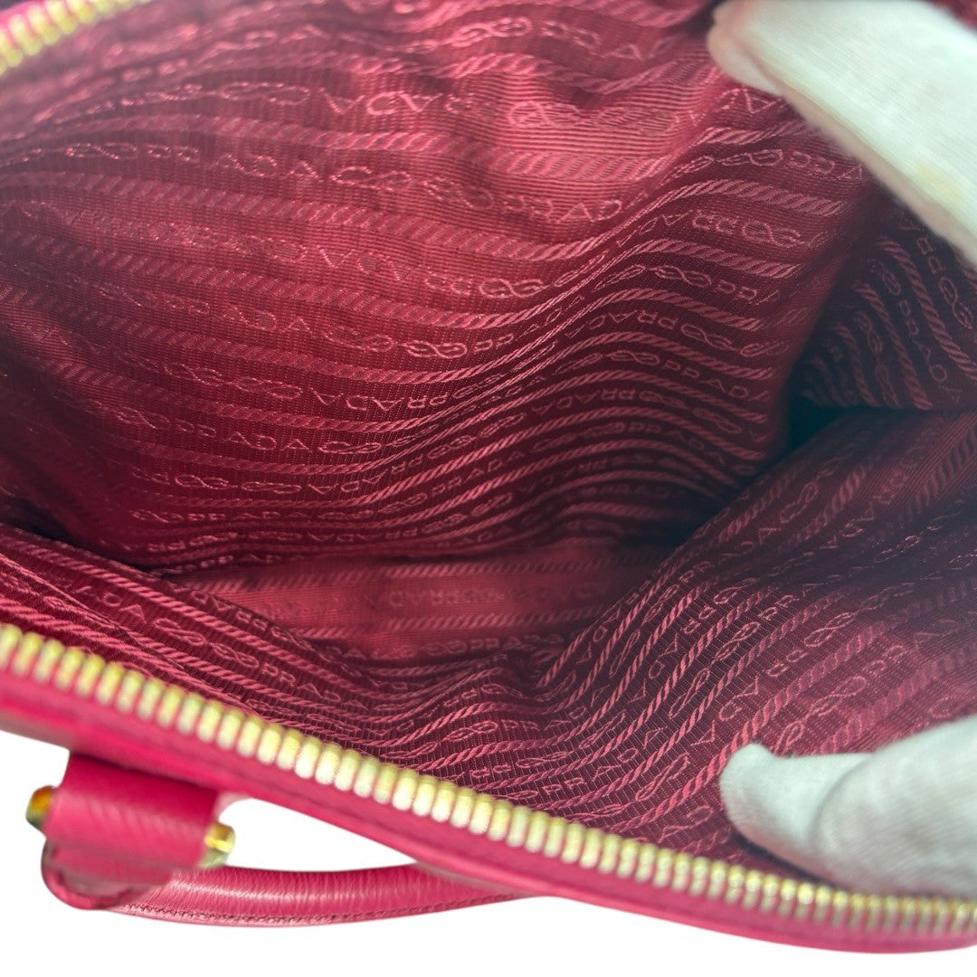 PRADA Saffiano Shoulder bags pink