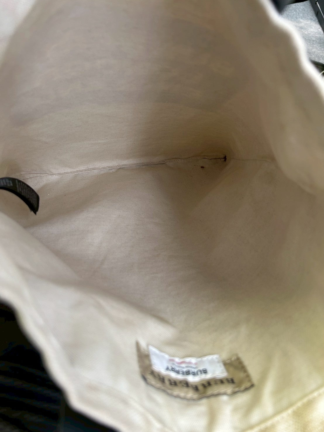Burberry bag tote
