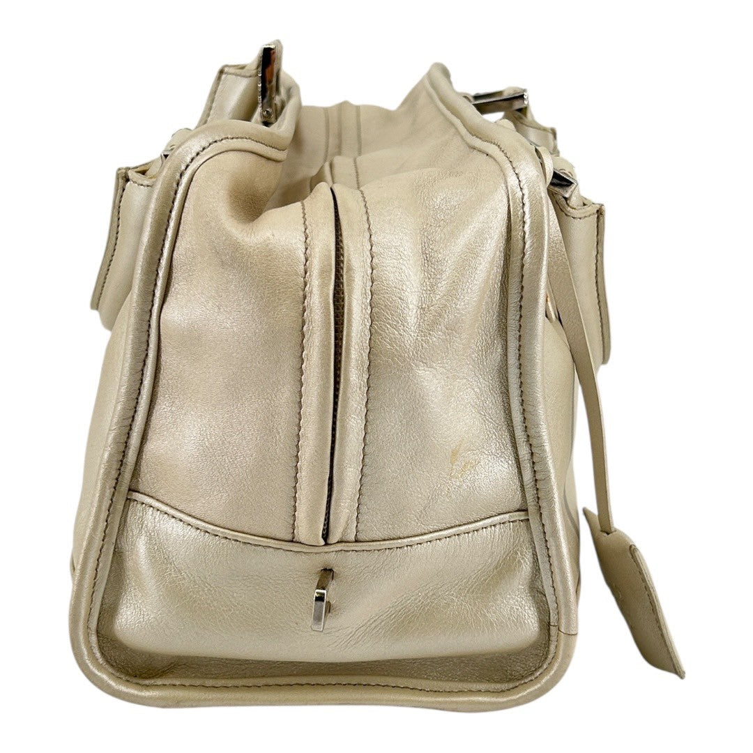 LOEWE Amazona handbag leather white