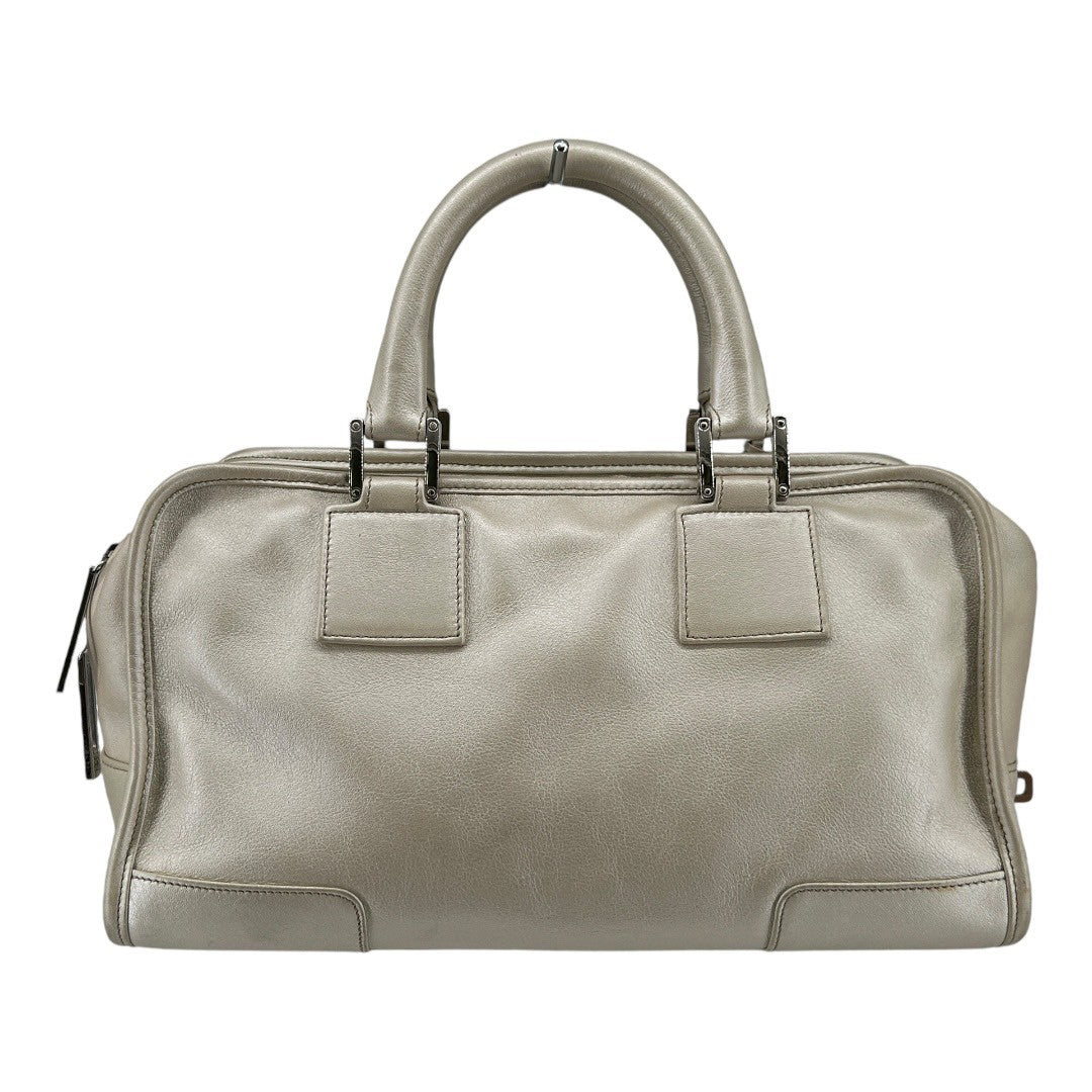LOEWE Amazona handbag leather white