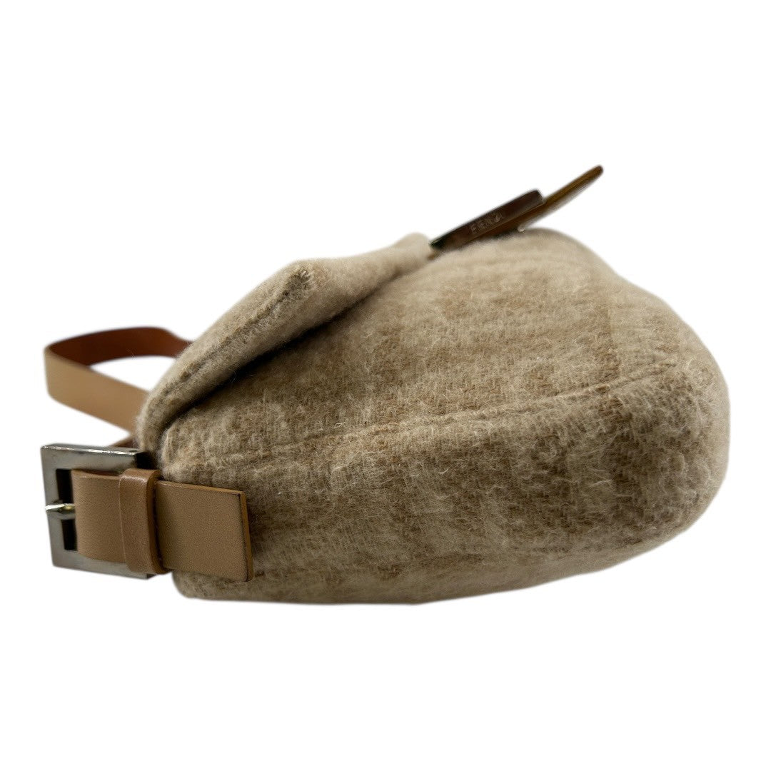 Fendi Women's Mamma Bucket Zucca Wool Handbag