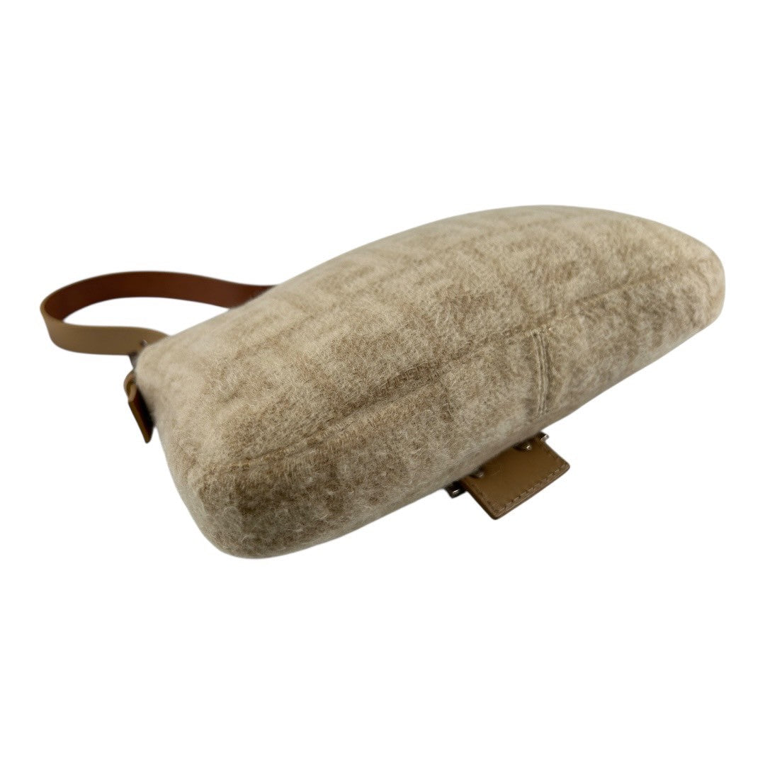 Fendi Women's Mamma Bucket Zucca Wool Handbag