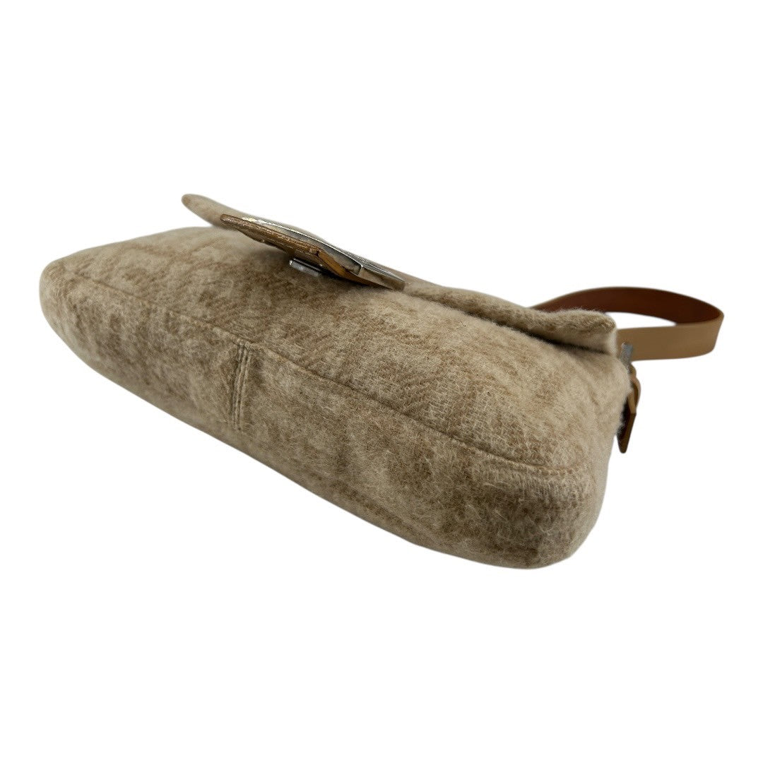 Fendi Women's Mamma Bucket Zucca Wool Handbag