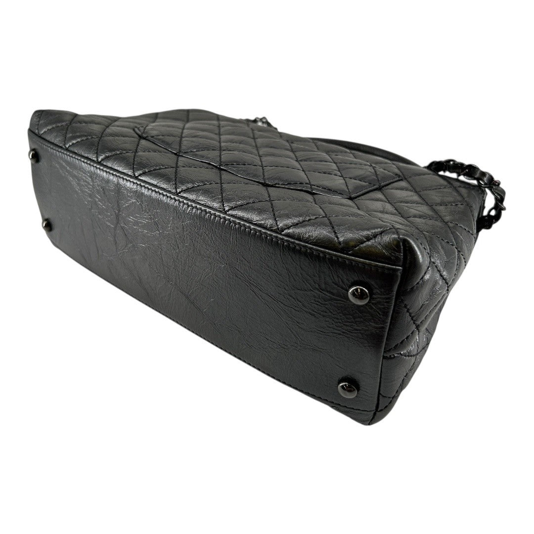 CHANEL Women's Shoulder Bag, Matelasse, Coco Handle