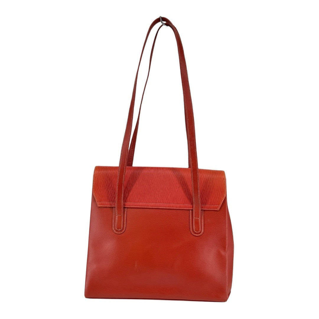 LOEWE Shoulder bag leather red