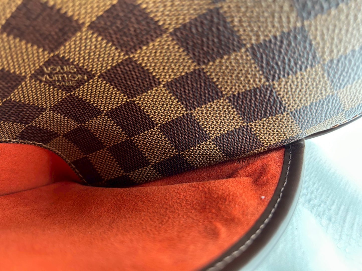 Louis Vuitton Damier Saria Horizontal Handbag