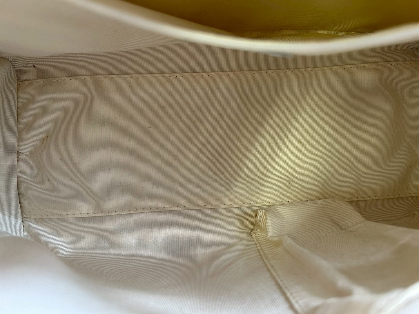 CHANEL Handbag Wild Stitch Tote White