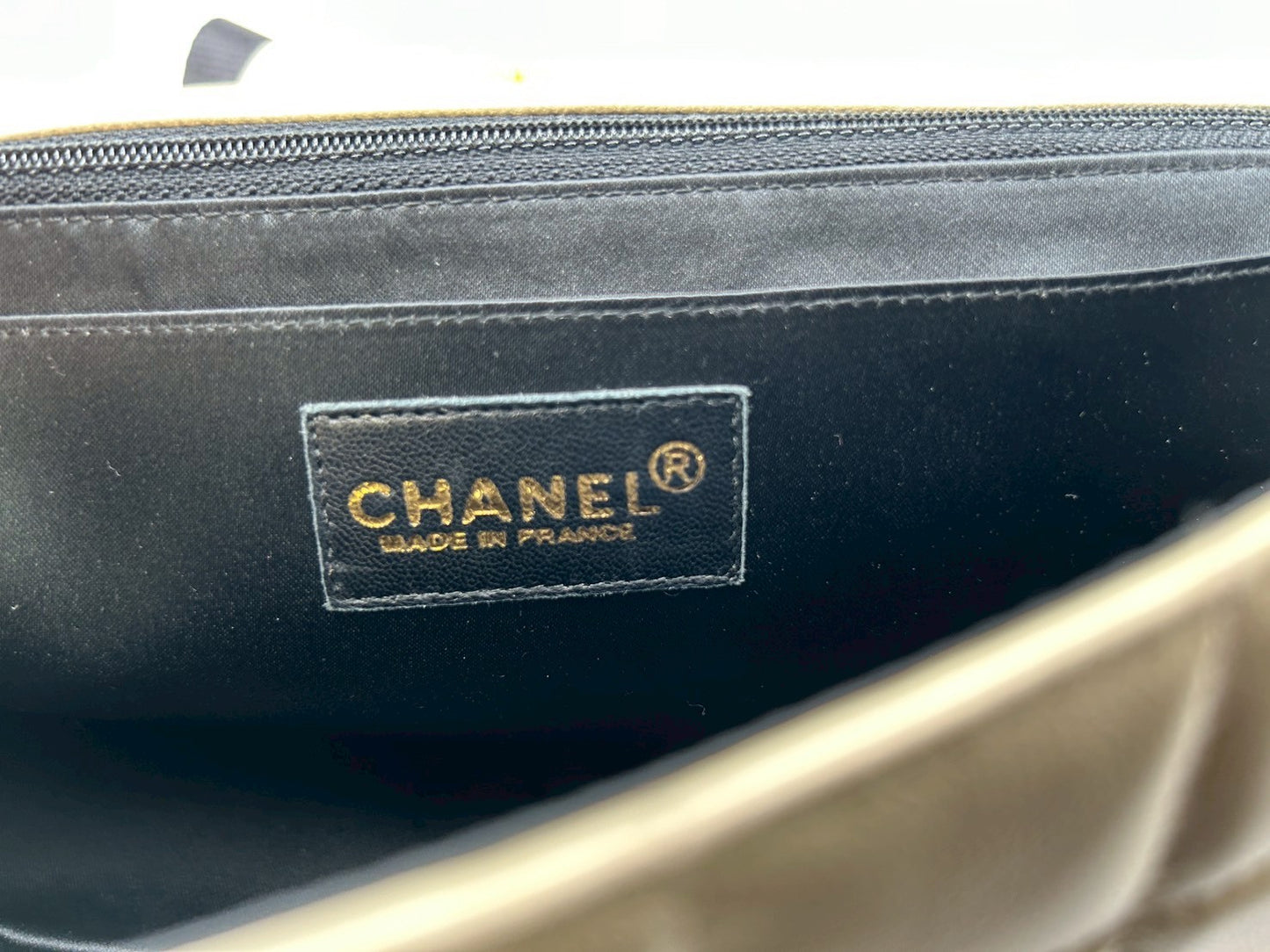 CHANEL Shoulder bag, chocolate bar, Coco mark