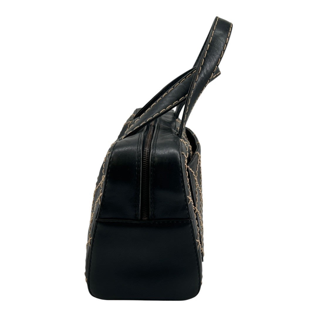 CHANEL Women's handbag, wild stitch, black