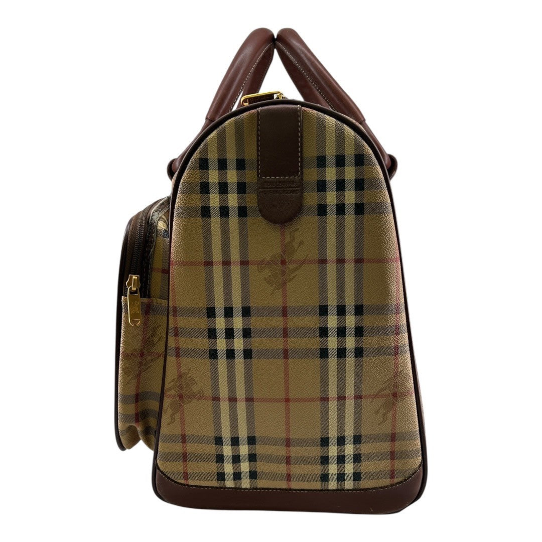 Burberry Boston bag with Nova check and horse logo