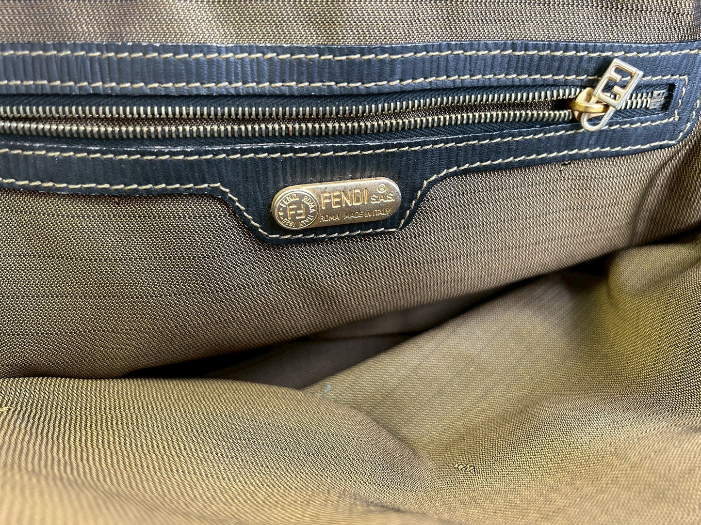 Fendi Women's handbags in Zucca pattern