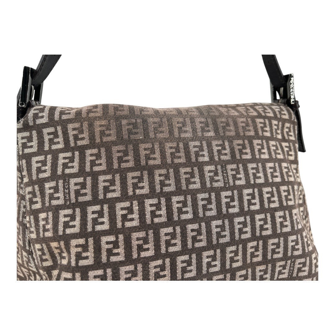 Fendi Handbag Zucca pattern Mamma Bucket Ladies