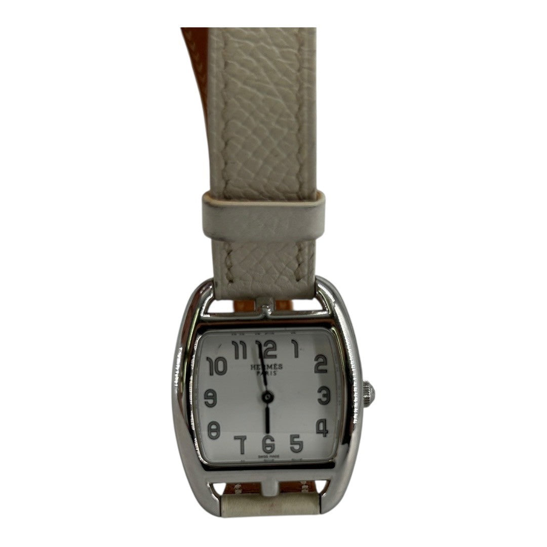 HERMES Cape Cod Tonneau watch with box
