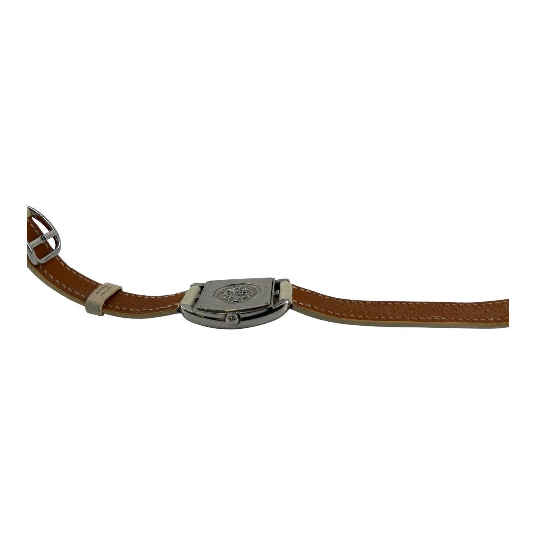 HERMES Cape Cod Tonneau watch with box