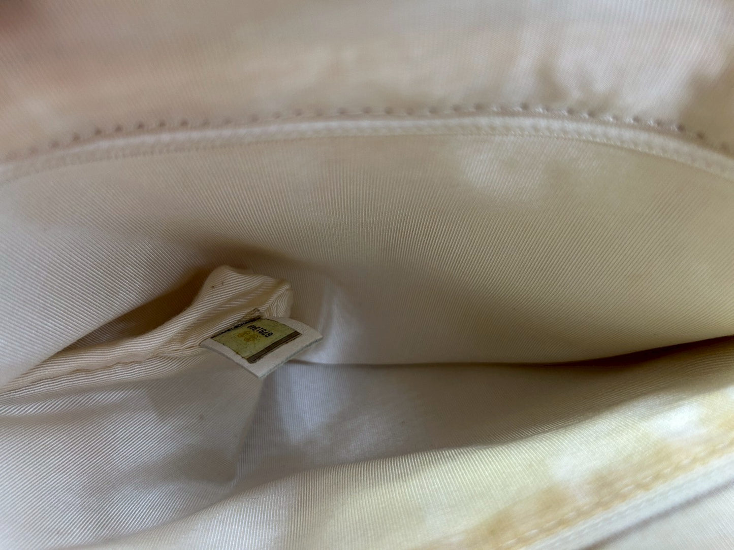 CHANEL Handbag Wild Stitch White
